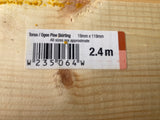 Taurus/ogee Skirting board 19mmx119mm x 2.4mtr